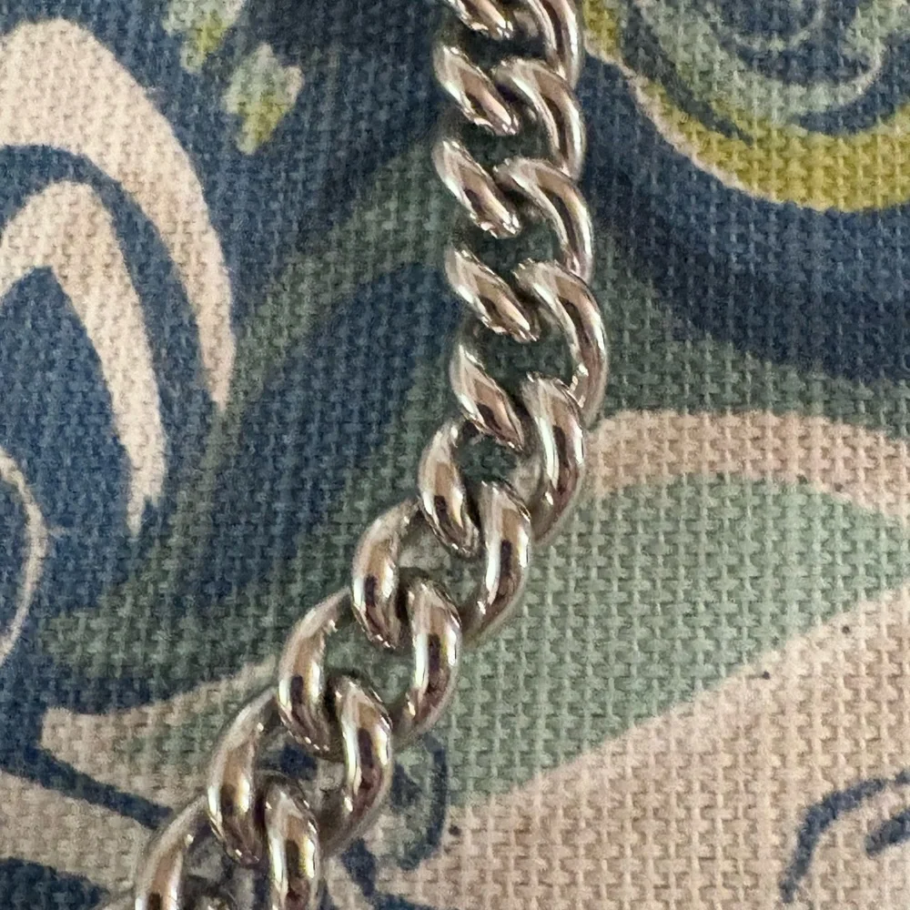 Kendra Scott Josie Moon Silver Toggle Chocker Chain Necklace Crystals Worn once - Picture 6 of 7